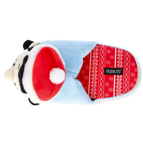 Peanuts Family Christmas 3D Scuff Slippers Women’s Size 5/6 Snoopy Holiday Gift - Picture 9 of 12
